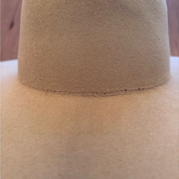 GIGI PIP Emma Wide Brim Fedora Tan Small 57 blemished new! NWT main image 6